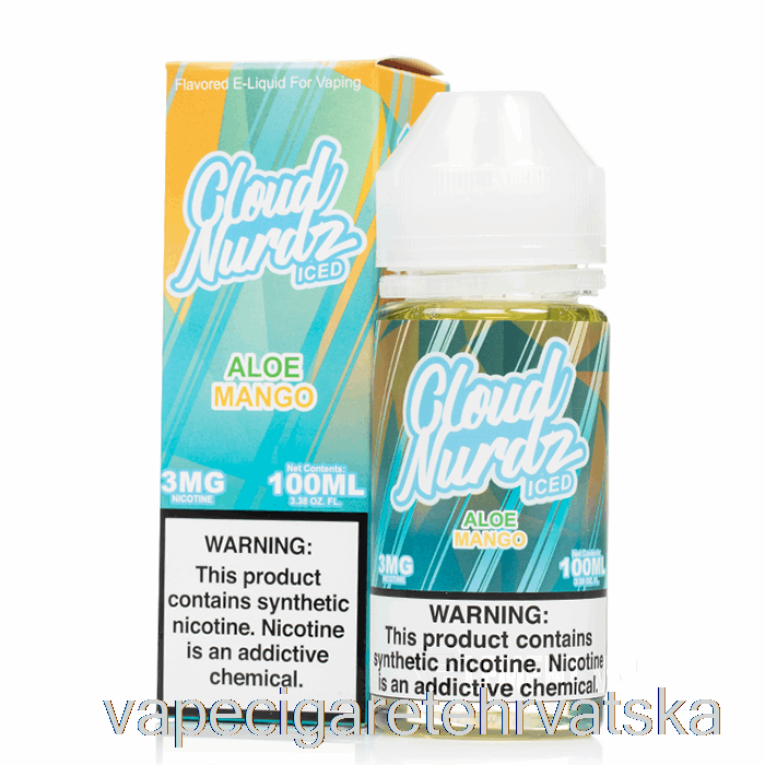 Vape Cigarete Ledeni Aloe Mango - Oblak Nurdz - 100 Ml 6 Mg